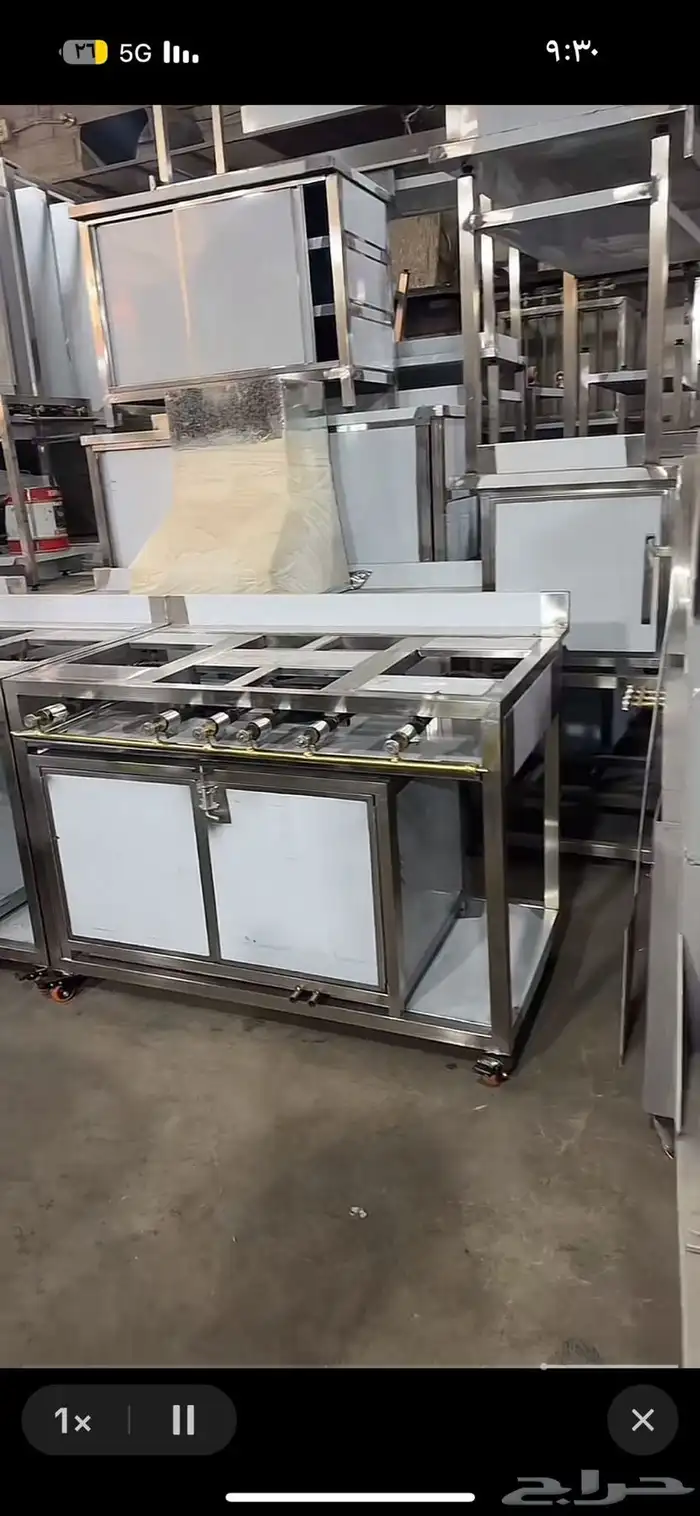 مركب غاز أستيل معدات مطاعم كامل 21