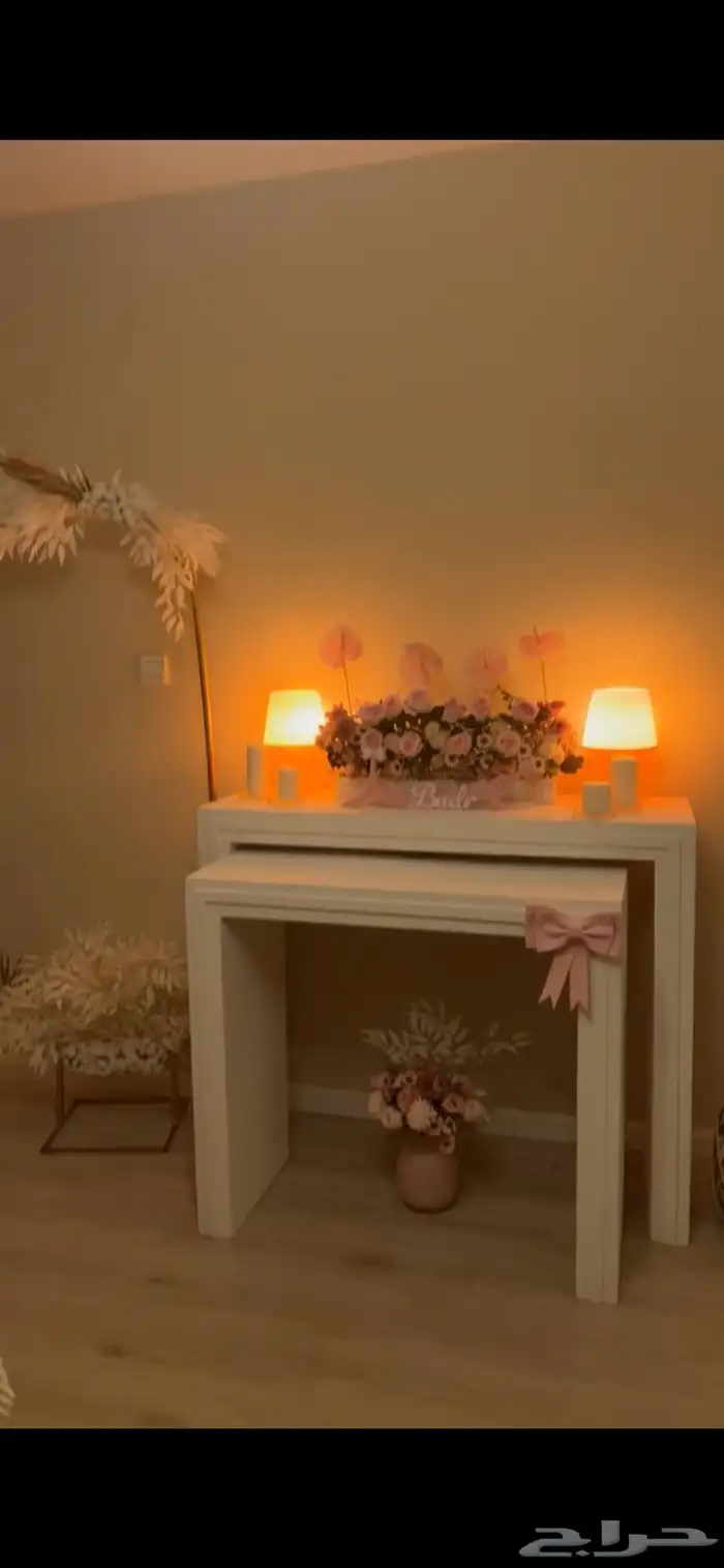 طاولات استقبال مولود للبيع 0