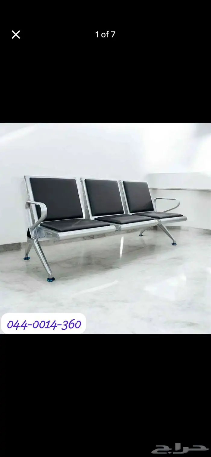 طاولة مكتب  كراسي  خزانات  كرسي انتظار  أرائك متاحة 74