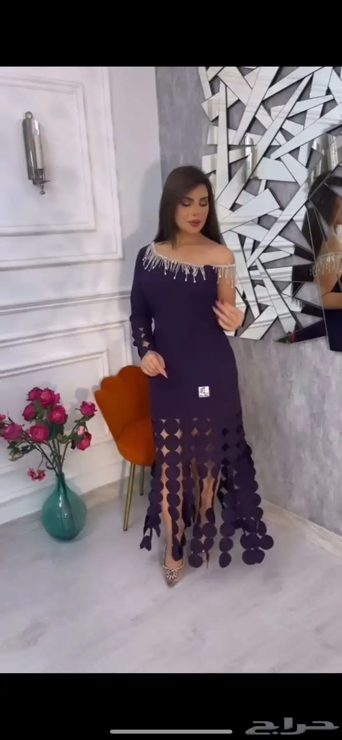 فستان من الكوتيه دار عهد سعر الشعراء 900 البيع 400قابل لتفا 2