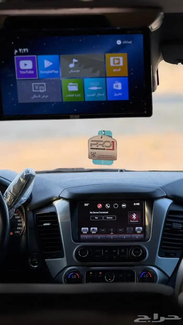 يوكن GMC 2016 طويل أسود SLT 52