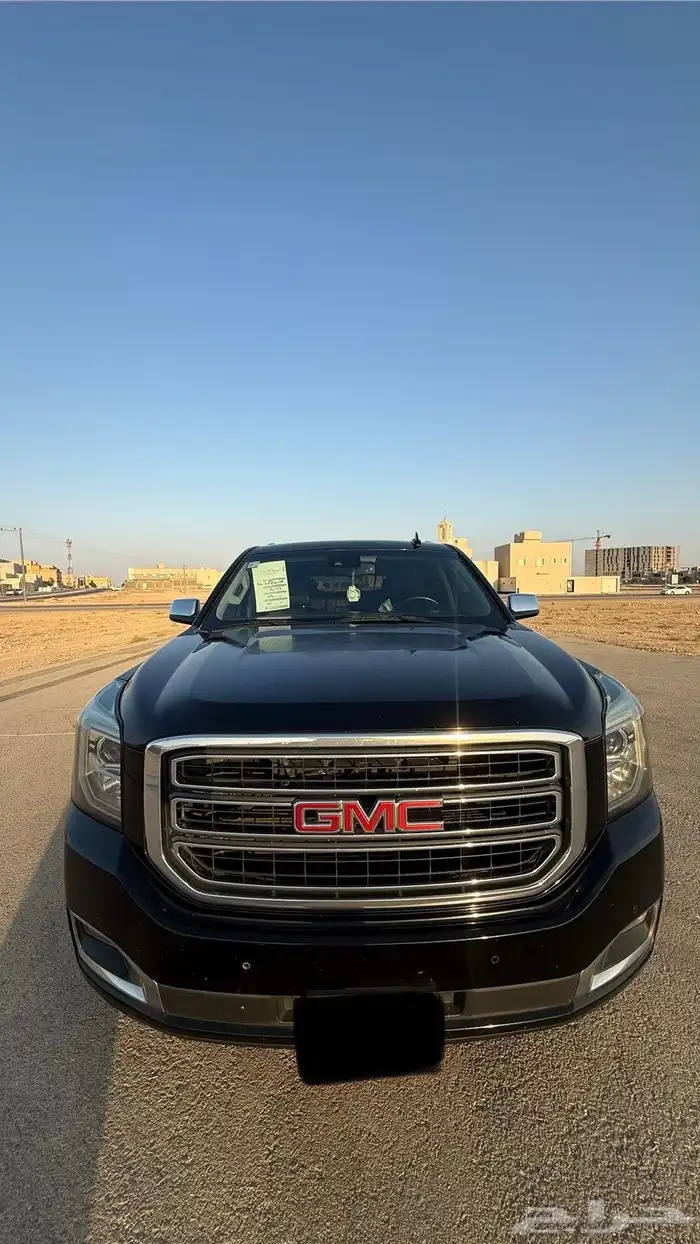 يوكن GMC 2016 طويل أسود SLT 16