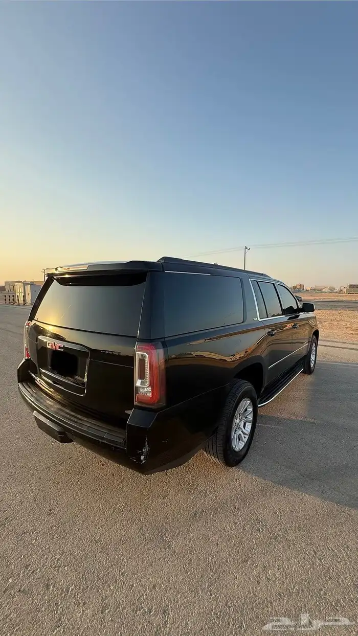 يوكن GMC 2016 طويل أسود SLT 12