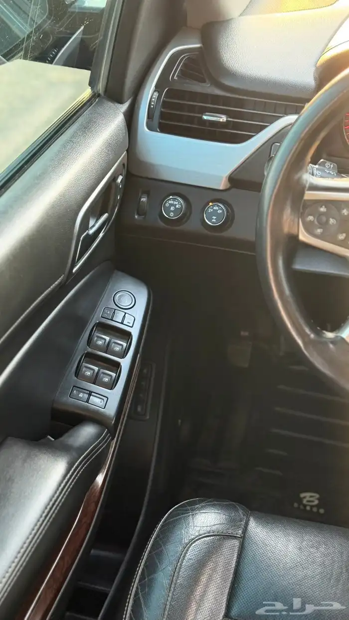 يوكن GMC 2016 طويل أسود SLT 45