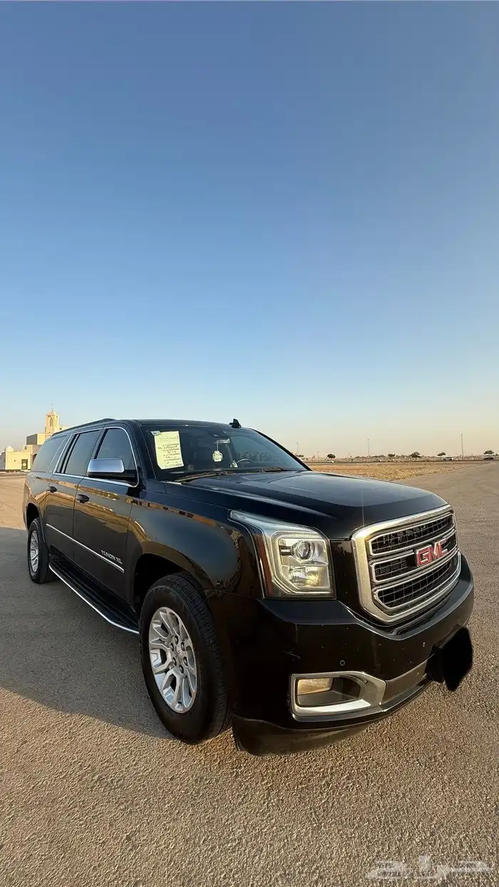 يوكن GMC 2016 طويل أسود SLT 21