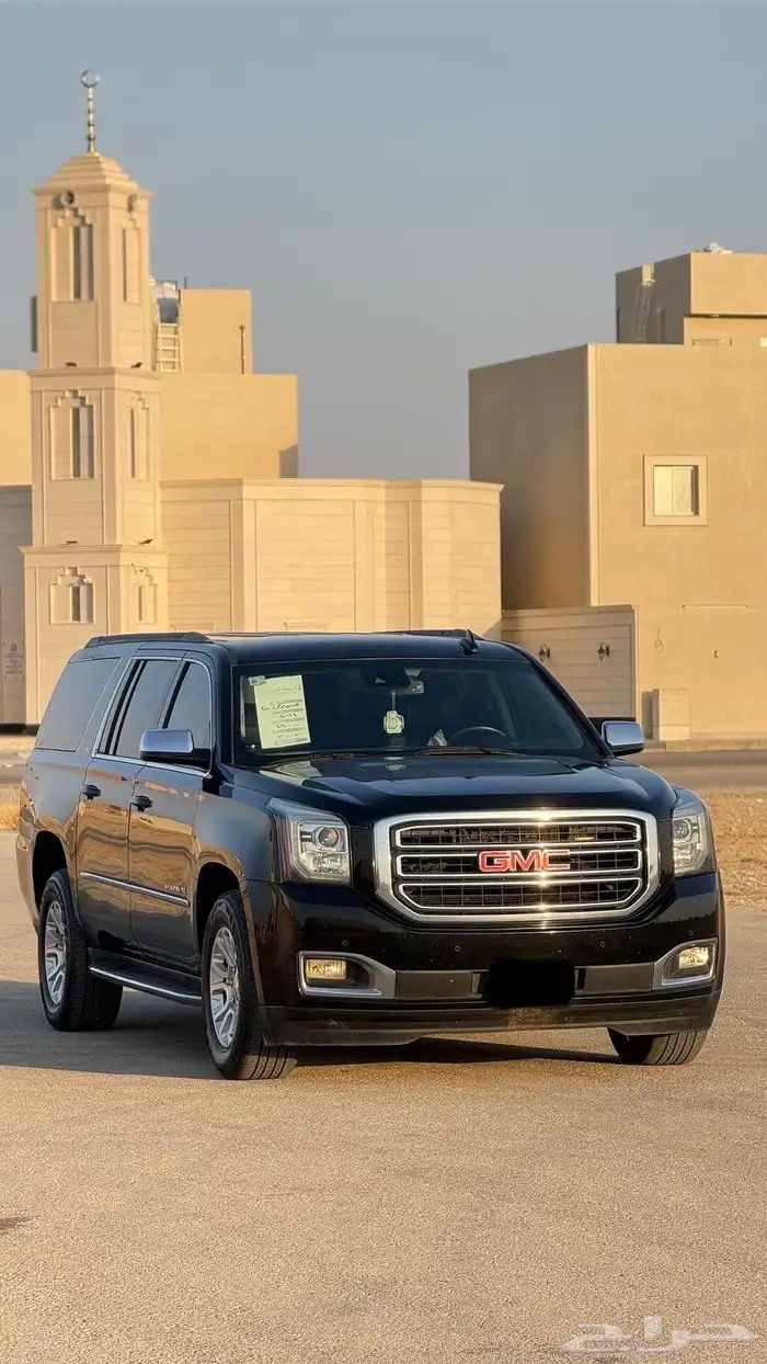 يوكن GMC 2016 طويل أسود SLT 56