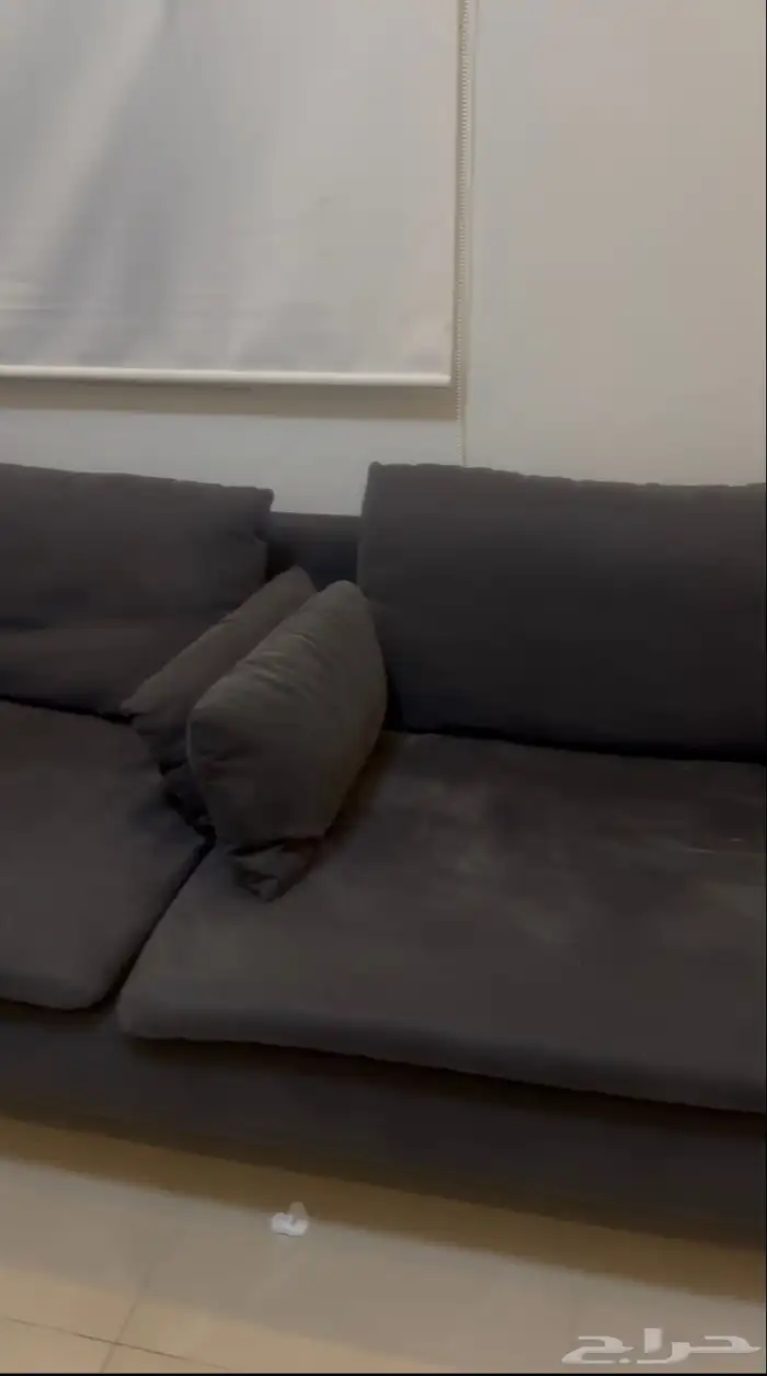 طقم كنب ايكيا فاخر استعمال خفيف 4