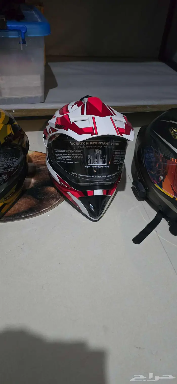 خمس خوذ صحراويه للبيع جديده 4