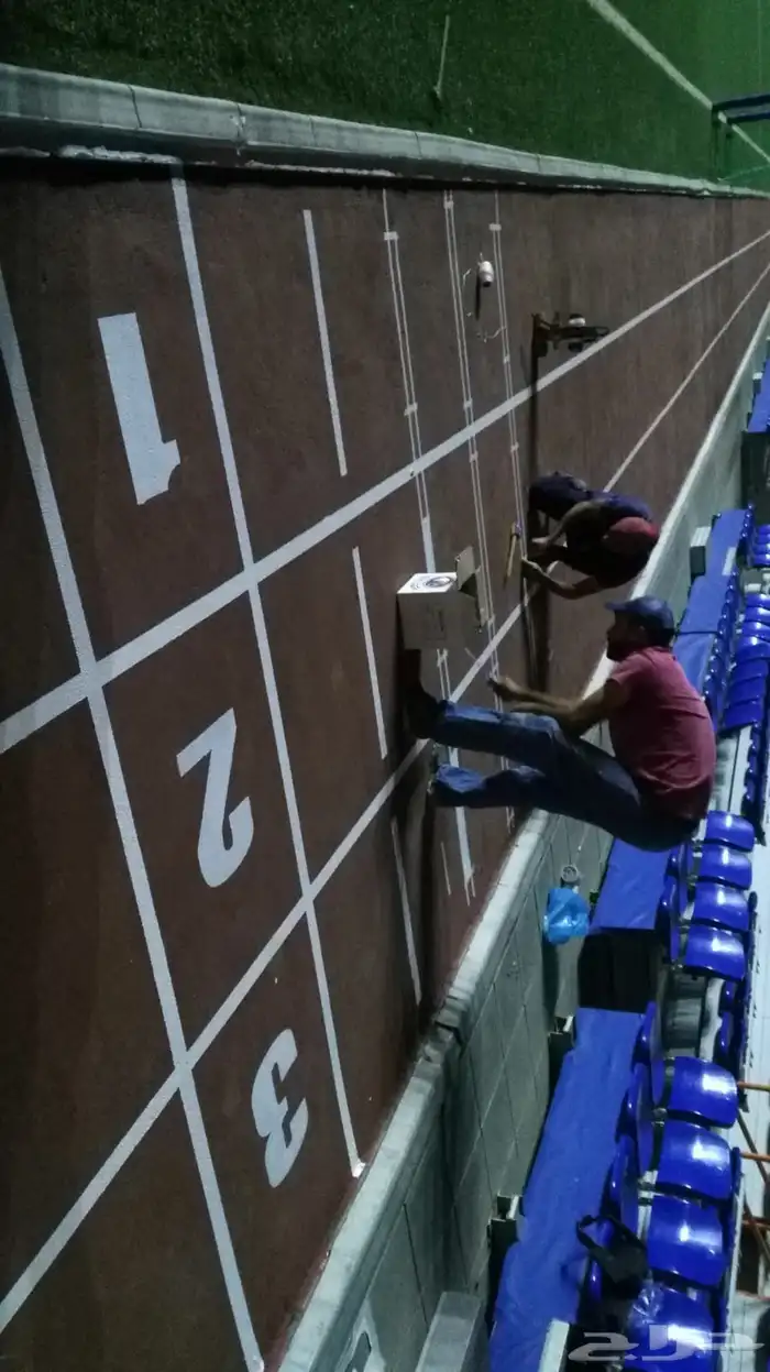 أرضيات ملاعب اكريليك 6