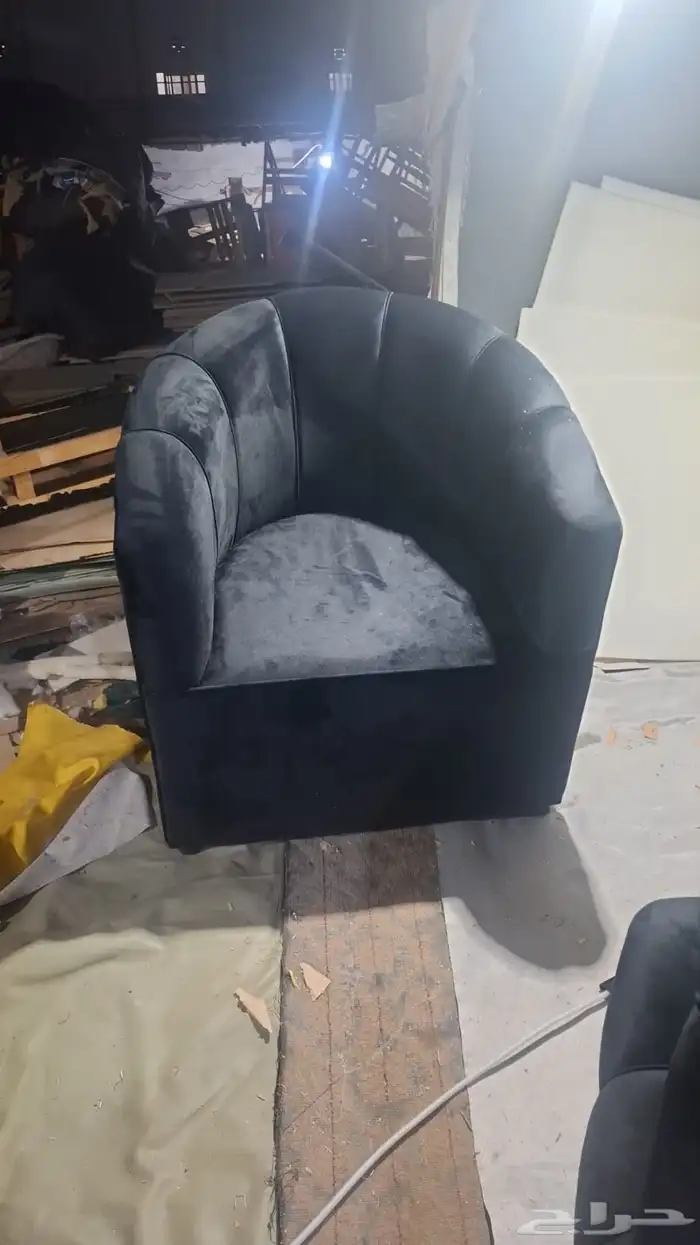 كراسي كافيه جااهز الكرسي 170 ريال ضمان الاسفنج والخشب 0