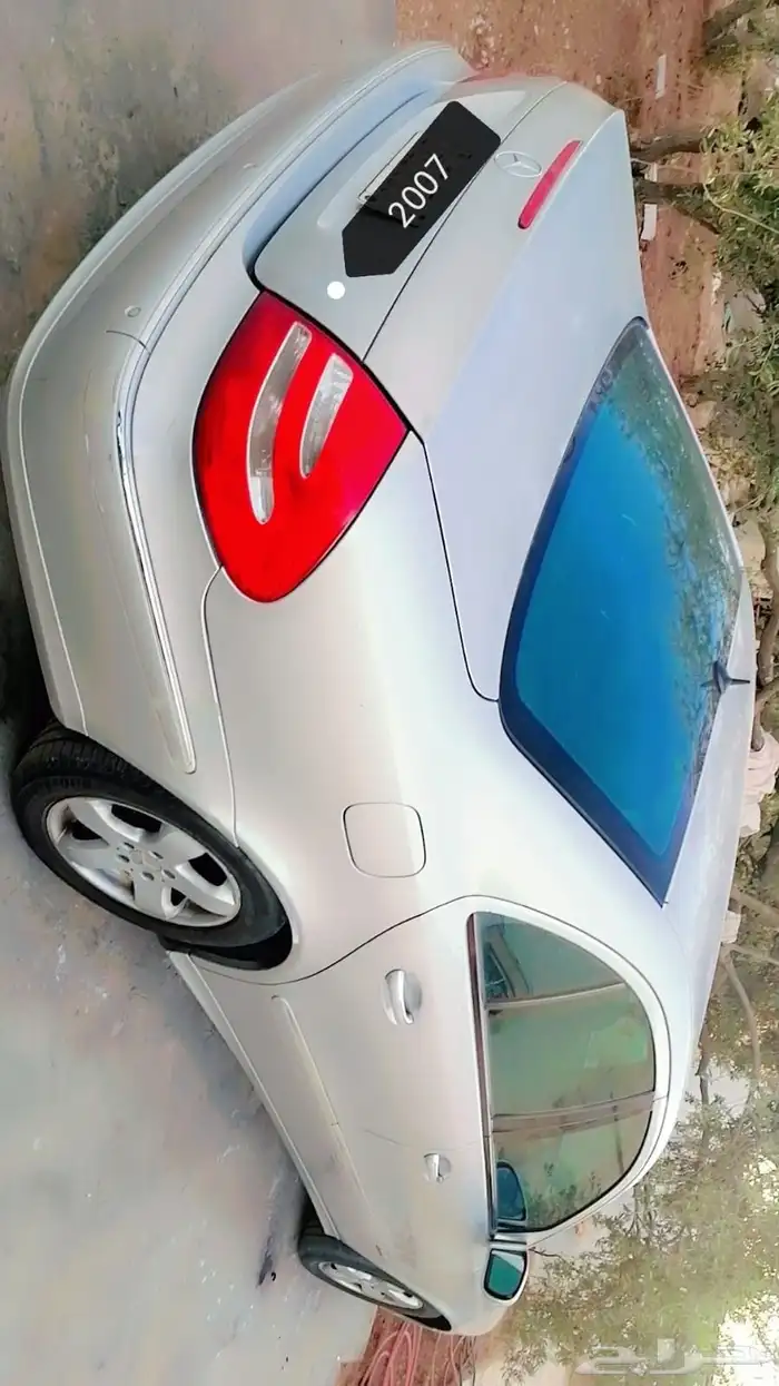 مرسيدس اي 200 موديل 2007 4سلندر علي الشرط 0