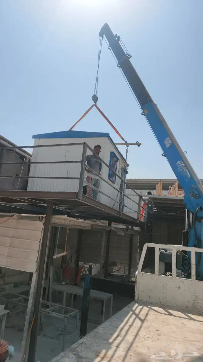 كرين ونش سطحه لوبد بوم تراك نقل غرف نقل بركس 1