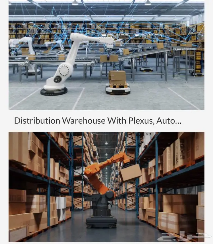 تصميم وتنفيذ مستودعات ذكية بانظمة تحكم وتخزين وتشغيل الية 2