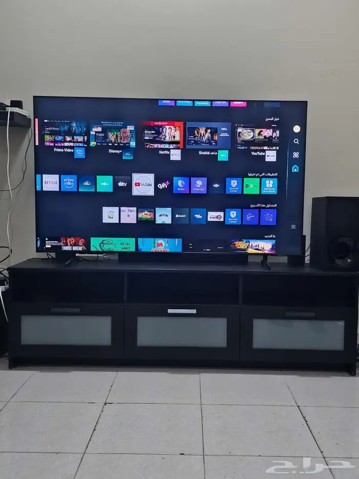شاشه سامسونج 65 سمارت 4k HDR رسيفر داخلي اخر اصدار 4