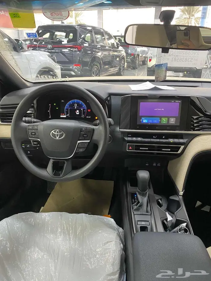 تويوتا - كامري E استاندر بنزين 2025 اسود 5