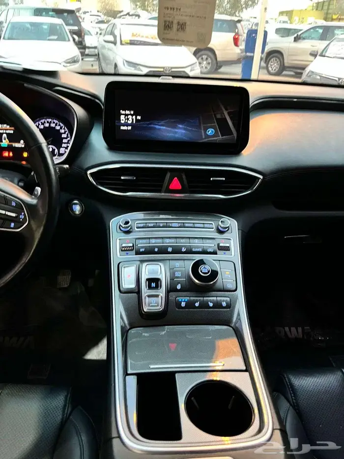 سنتافي ديزل 2021 بصمة شاشة ردار نقاط عمياء مكينة 2200 10