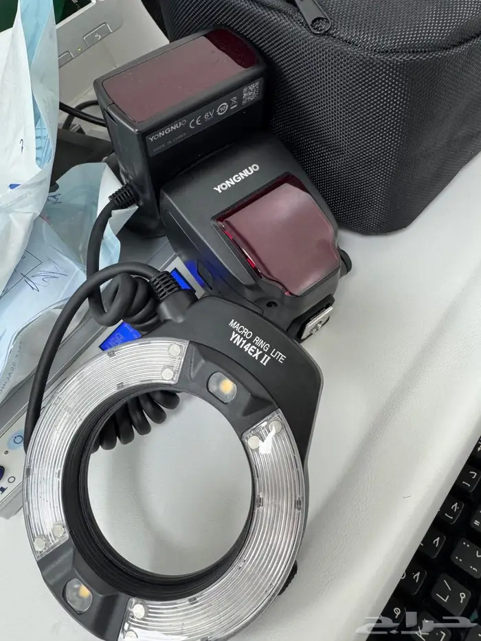 فلاش رينق لايت لتصوير الماكرو 1