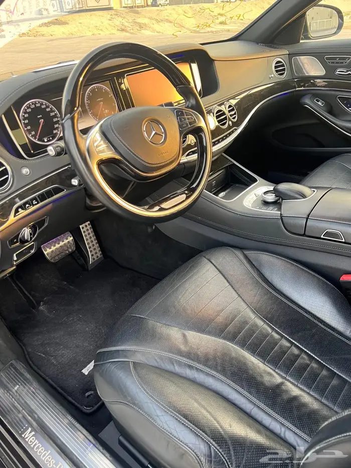 للبيع مرسيدس مخزن غاية المستخدم موديل 2014 S550 4