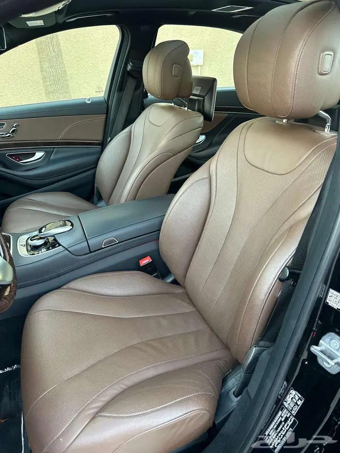 مرسيدس S450 أسود 2020 بدي وكالة عداد 84 ألف بحالة الوكالة. 42