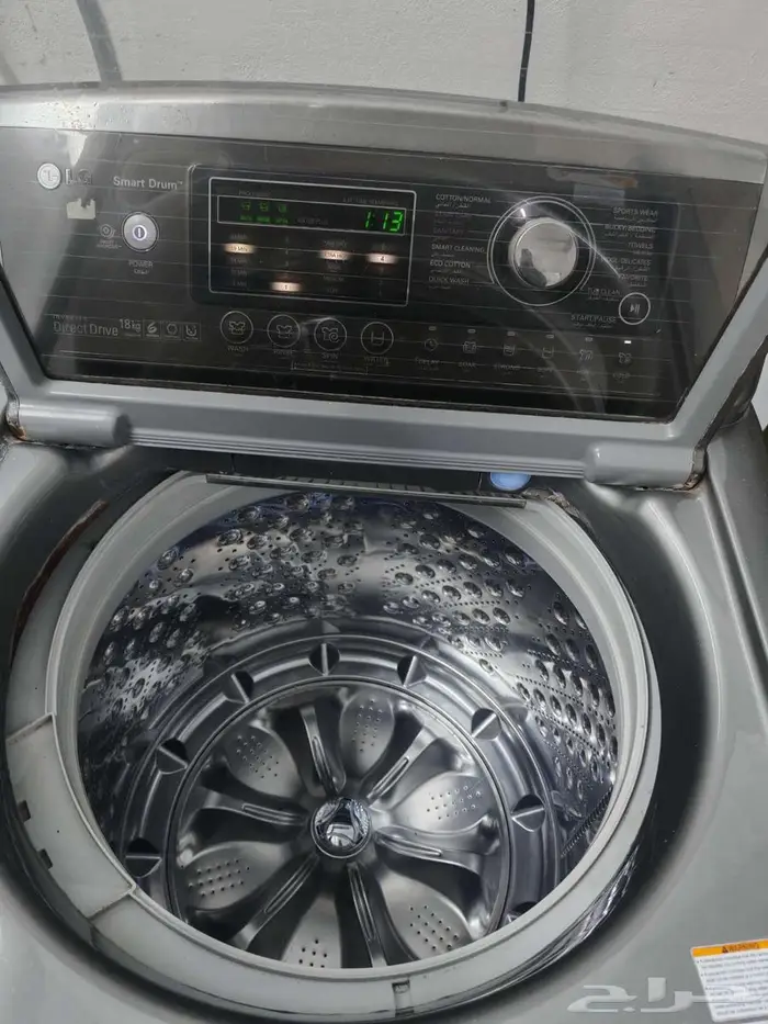 غساله LG 18 كيلو direct drive 3