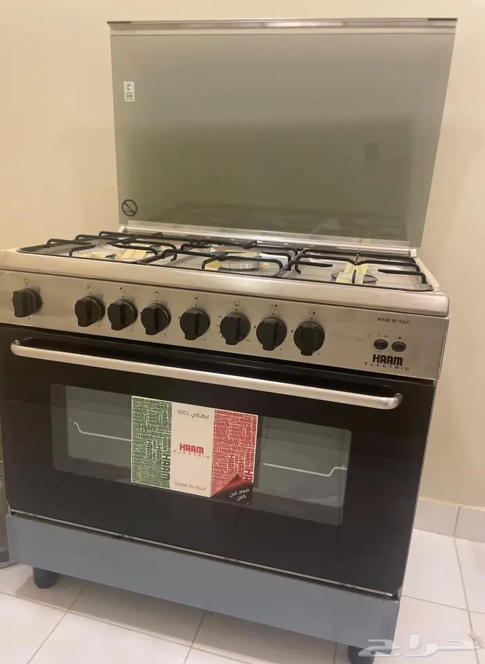 فرن هام الإطالي وحجمه  (90 times 60 ) سم 0
