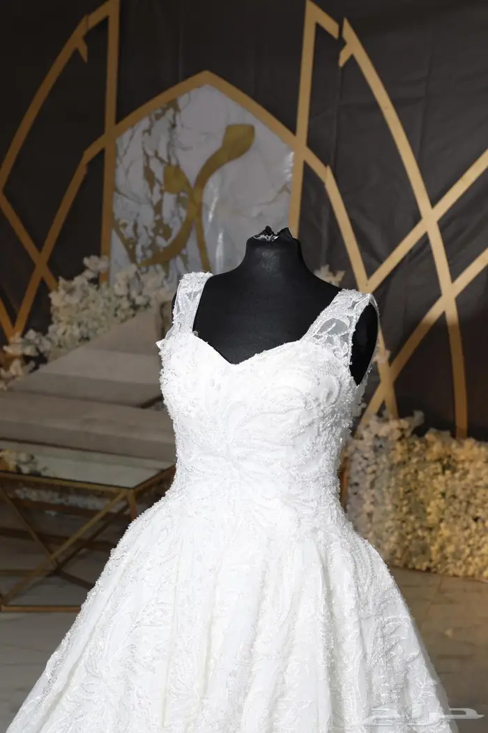 فستان عروس فاخر 1