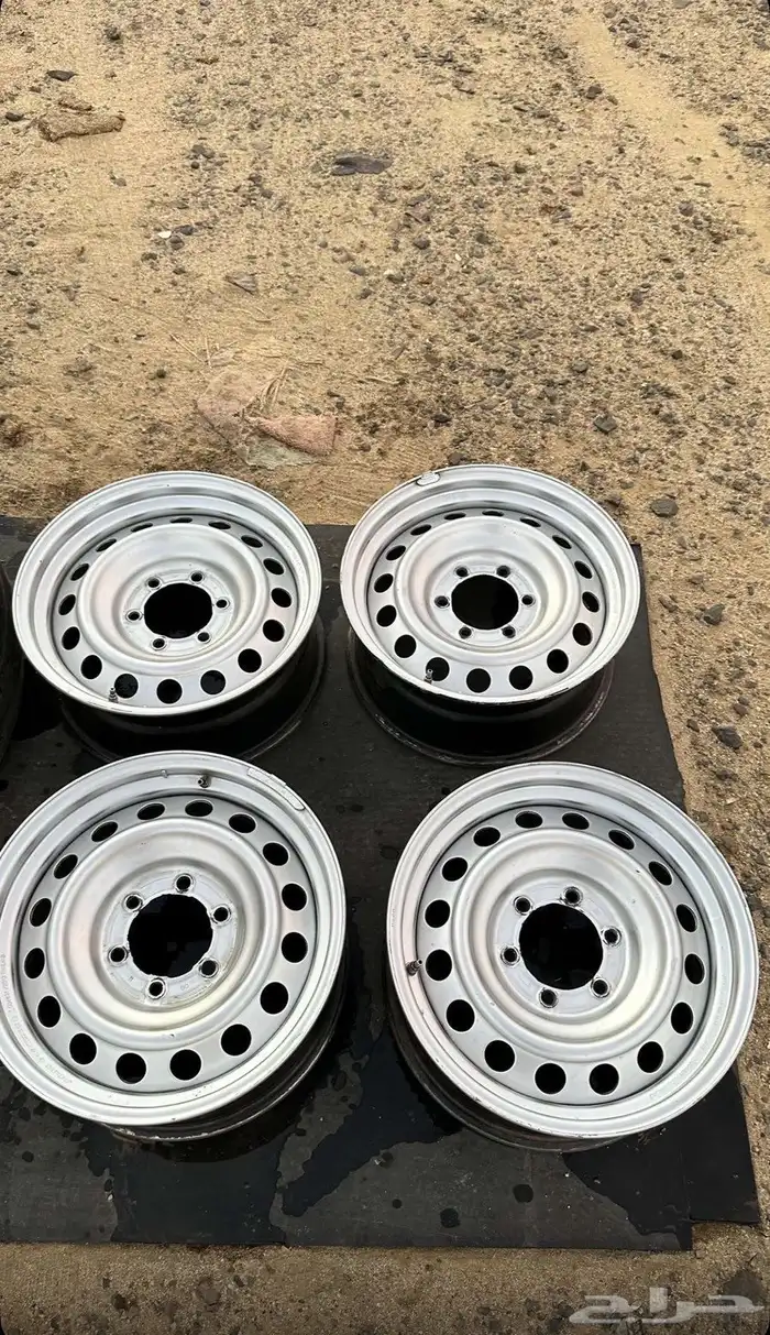 جنوط 6 صواميل اصليه تركب على الهايلكس المدبله والنيسان 0