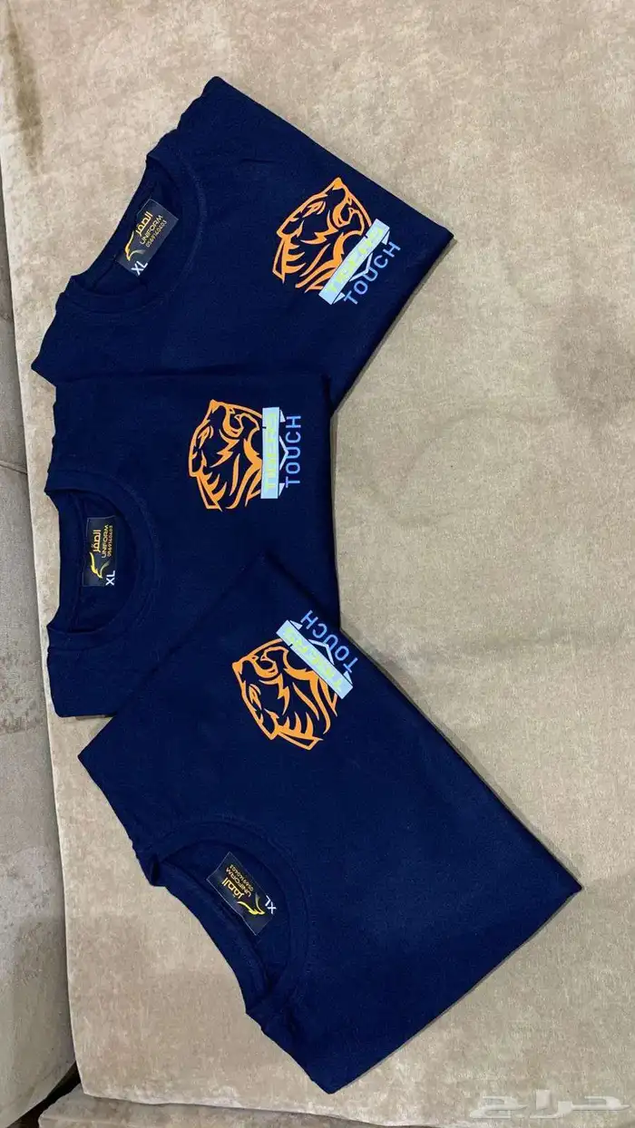 تيشرت طباعة وتطريز لوجو زي موحد يونيفورم قطن 0