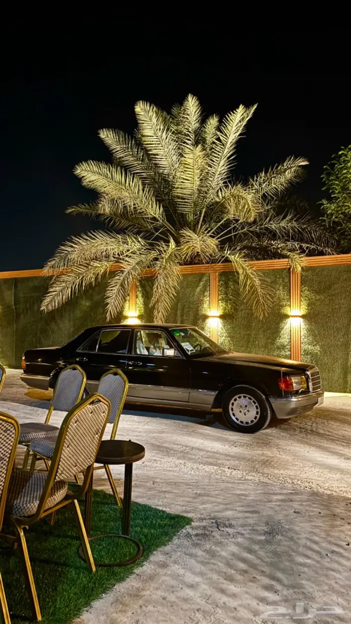 مرسيدس SE300 1991 اسود ملكي 0