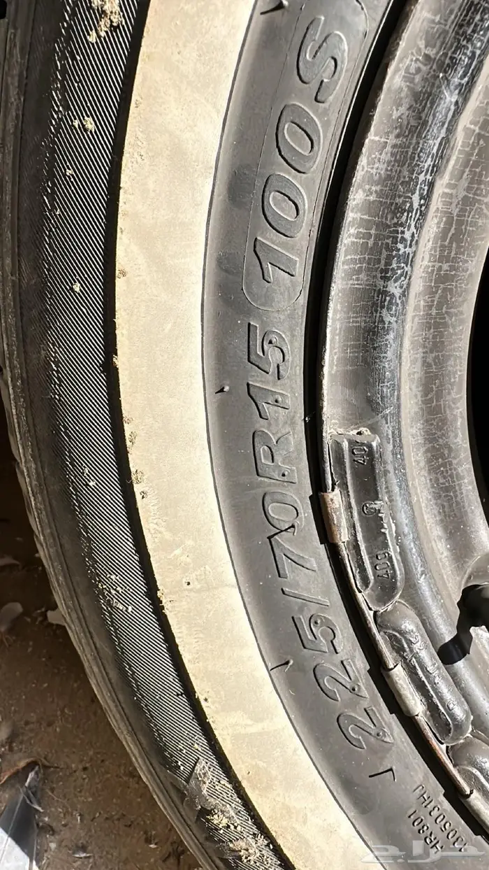 للبيع جنوط مرسيدس وكفرات خط 3