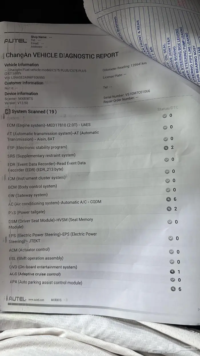 شانجان CS85 فل كامل 10