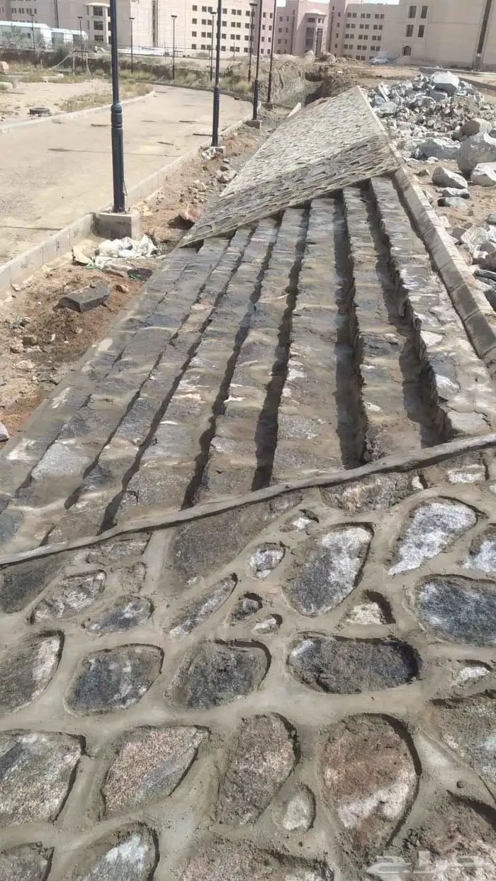 شغل مقاول حجر افغاني بوكلين 5