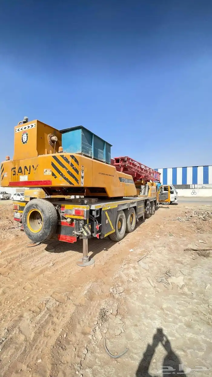 للايجار كرين 50 طن 25 طن يوميه شهري سائق باكستاني سيفتي 1