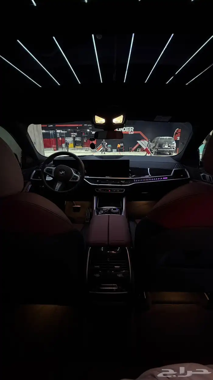 BMW x6 2025 اللون إسمنتي 5