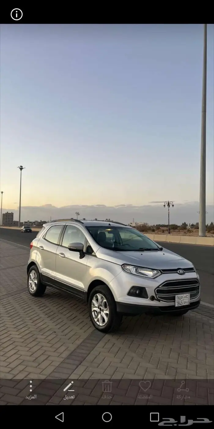 سياره فورد ايكو سبورت 2015 للبيع لدواعي السفر 0