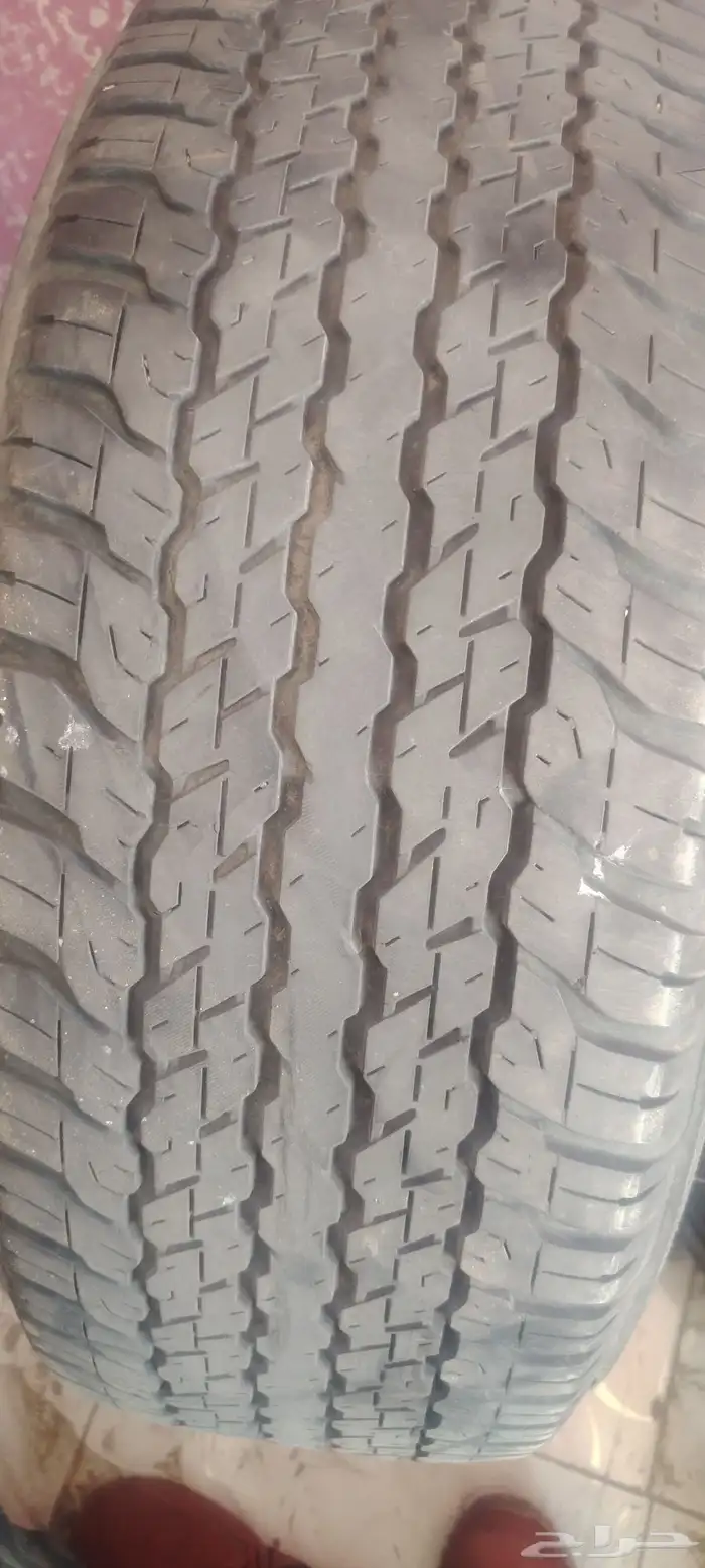 كفرات مستعمل نضيف مقاس 265 65 17 1