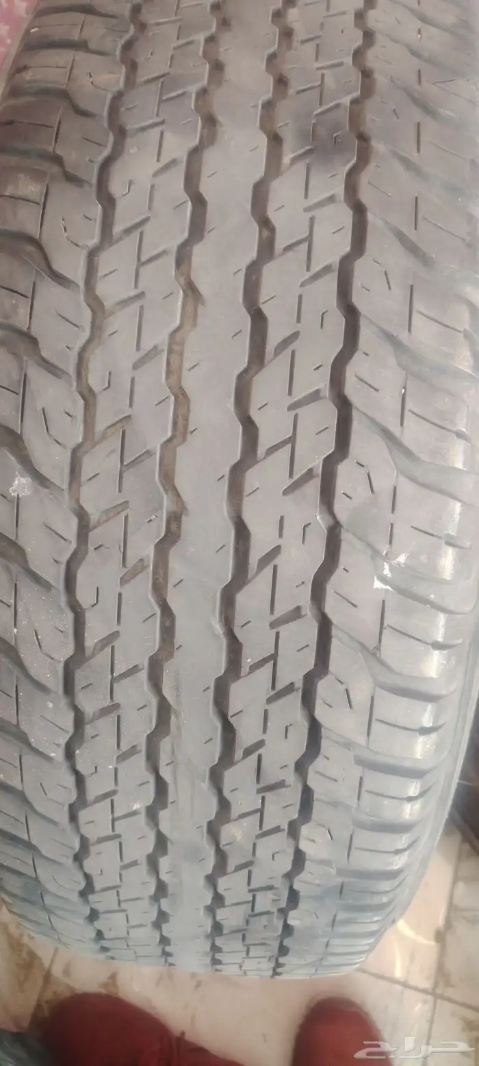 كفرات مستعمل نضيف مقاس 265 65 17 0