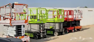 Scissor lift for rent سيزر لفت للايجار الشهري واليومي index