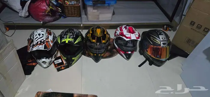 خمس خوذ صحراويه للبيع جديده 12