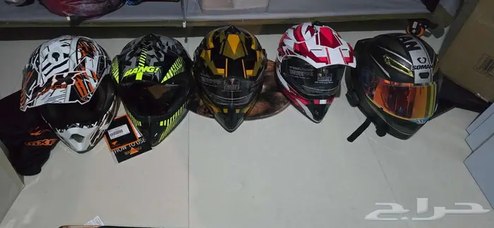 خمس خوذ صحراويه للبيع جديده 11