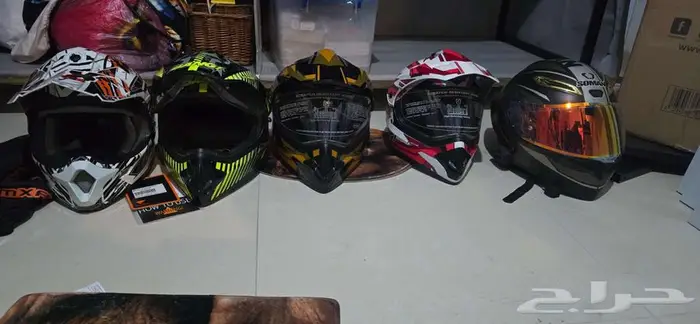 خمس خوذ صحراويه للبيع جديده 7