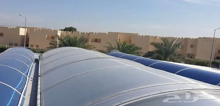 مظلات مسابح في الرياض تغطية مسابح سحب متحركة اوكهربائية 18