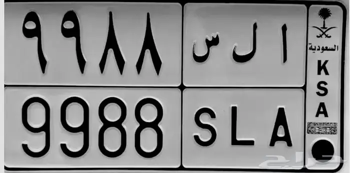 لوحة 9988 للبيع 0