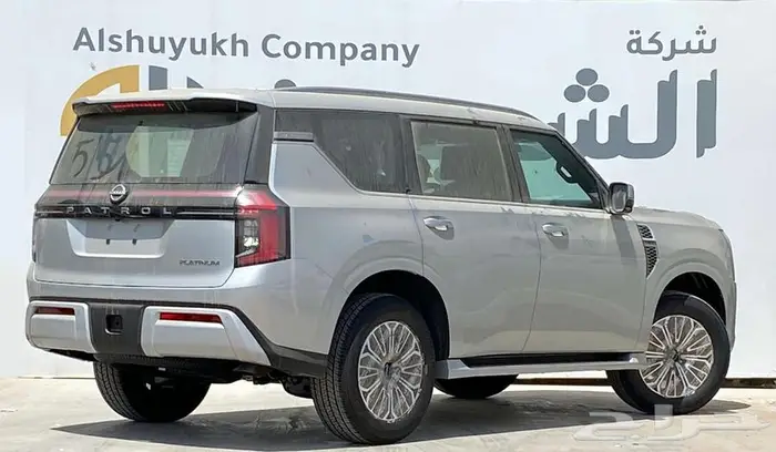 نيسان باترول بلاتنيوم تنفس طبيعي موديل 2025 عرض خاص 4