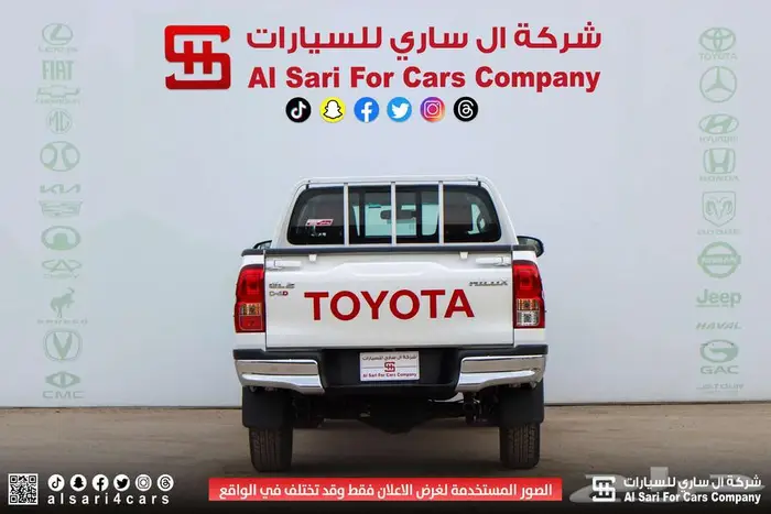تويوتا هايلوكس GL2 ديزل دبل 2025 اقساط بنوك وشركات 8