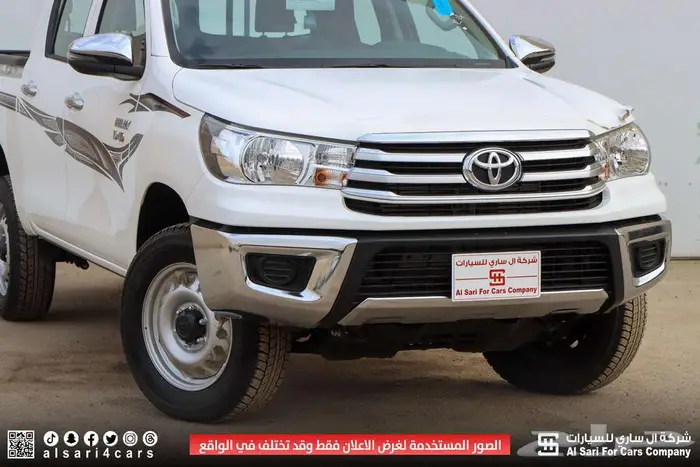 تويوتا هايلوكس GL2 ديزل دبل 2025 اقساط بنوك وشركات 7