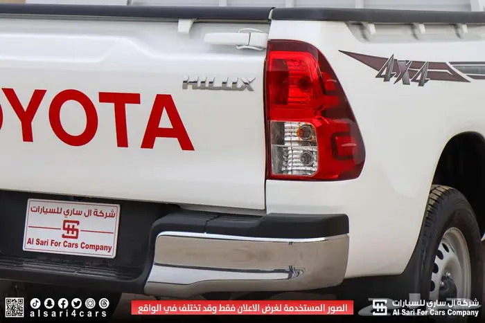 تويوتا هايلوكس GL2 ديزل دبل 2025 اقساط بنوك وشركات 13