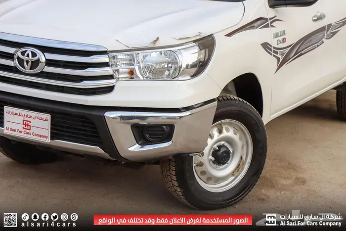 تويوتا هايلوكس GL2 ديزل دبل 2025 اقساط بنوك وشركات 12