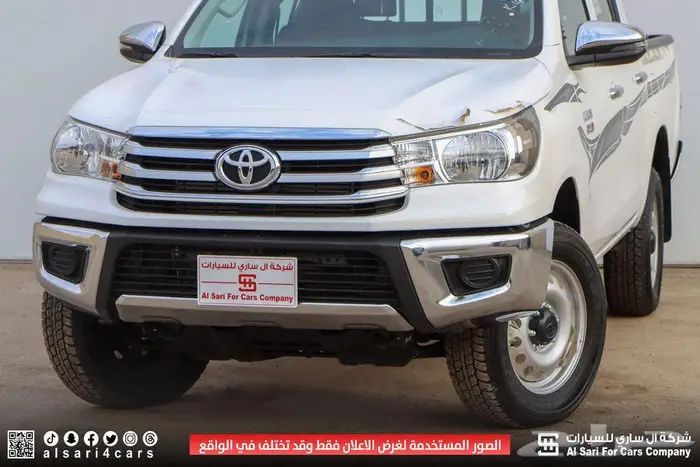 تويوتا هايلوكس GL2 ديزل دبل 2025 اقساط بنوك وشركات 11