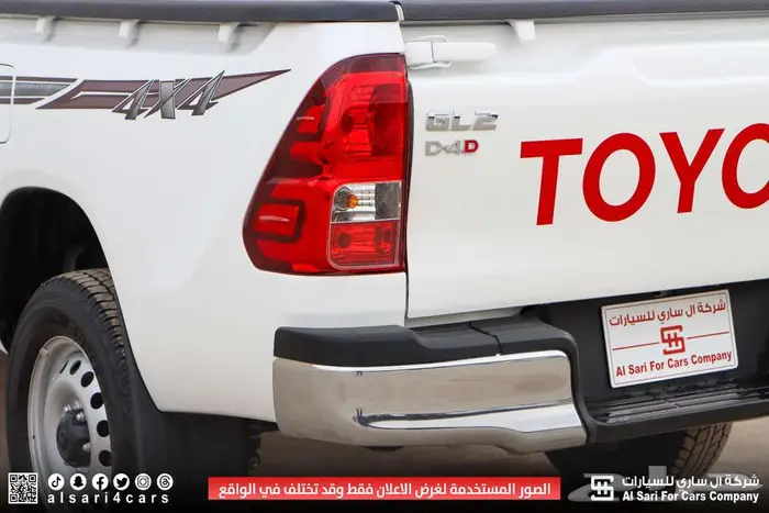 تويوتا هايلوكس GL2 ديزل دبل 2025 اقساط بنوك وشركات 14
